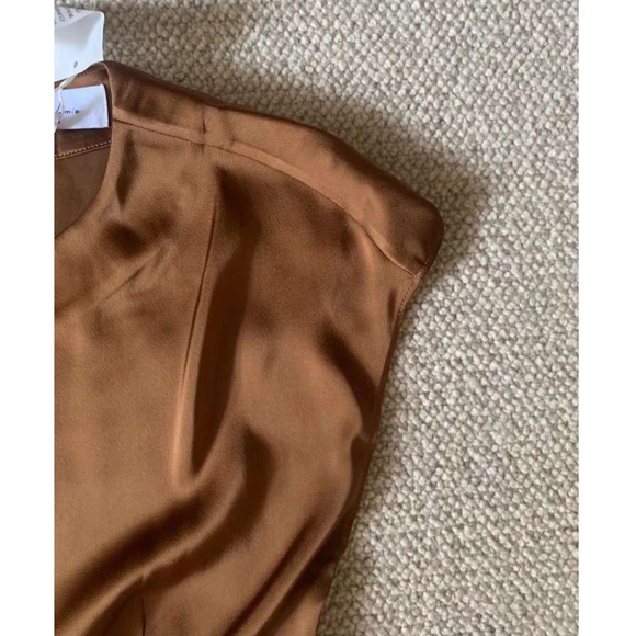 L'Academie Brown Maxi Dress - Picture 8 of 8